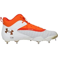 Juan Soto New York Mets Game-Used White/Orange Under Armour Cleats vs. Arizona Diamondbacks on May 1, 2025 