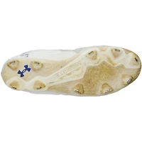 Juan Soto New York Mets Game-Used White/Royal Under Armour Cleats vs. Tampa Bay Rays on June 13, 2025 