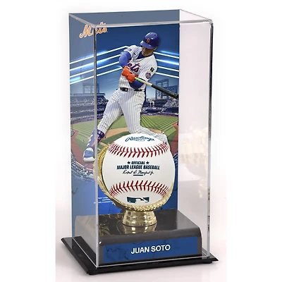 Vitrine sublimée Juan Soto des Mets de New York avec image