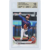 Kodai Senga New York Mets 2025 Topps Now Road to Opening Day #OD-177 BGS Authenticated 10 Card - 9.5,10,10,10 Subgrades