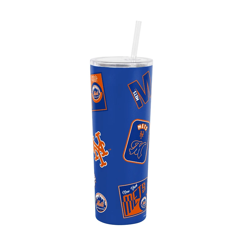 Gobelet isotherme à paille Dreamweave 30 oz Logo Brands New York Mets