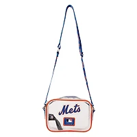 Loungefly New York Mets Clear All Over Logo Crossbody Bag