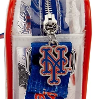 Sac bandoulière Loungefly New York Mets transparent avec logo intégral