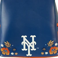 Loungefly New York Mets Floral Mini Backpack
