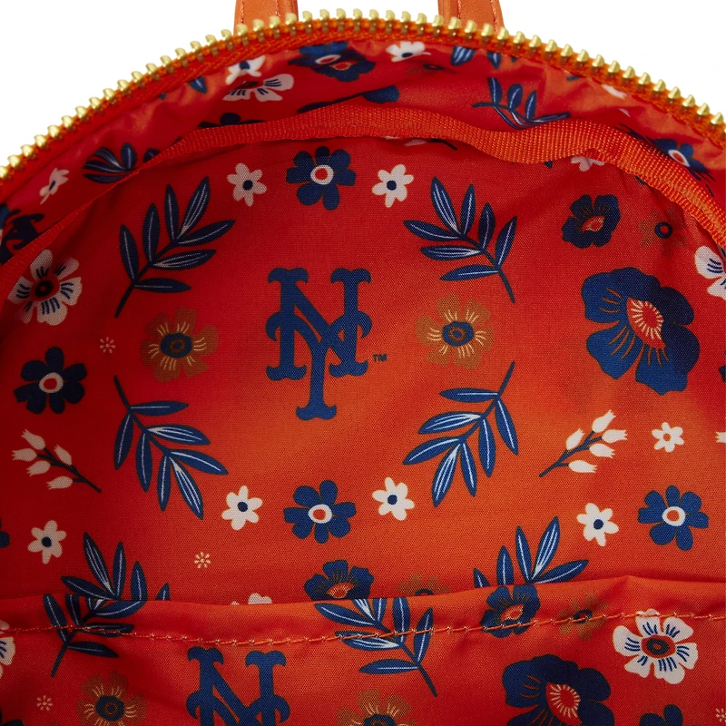 Loungefly New York Mets Floral Mini Backpack