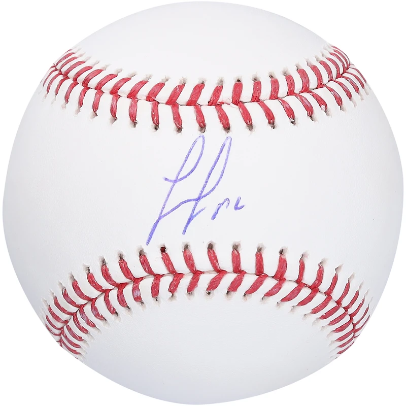 Ballon de baseball autographié par Luisangel Acuña des Mets de New York