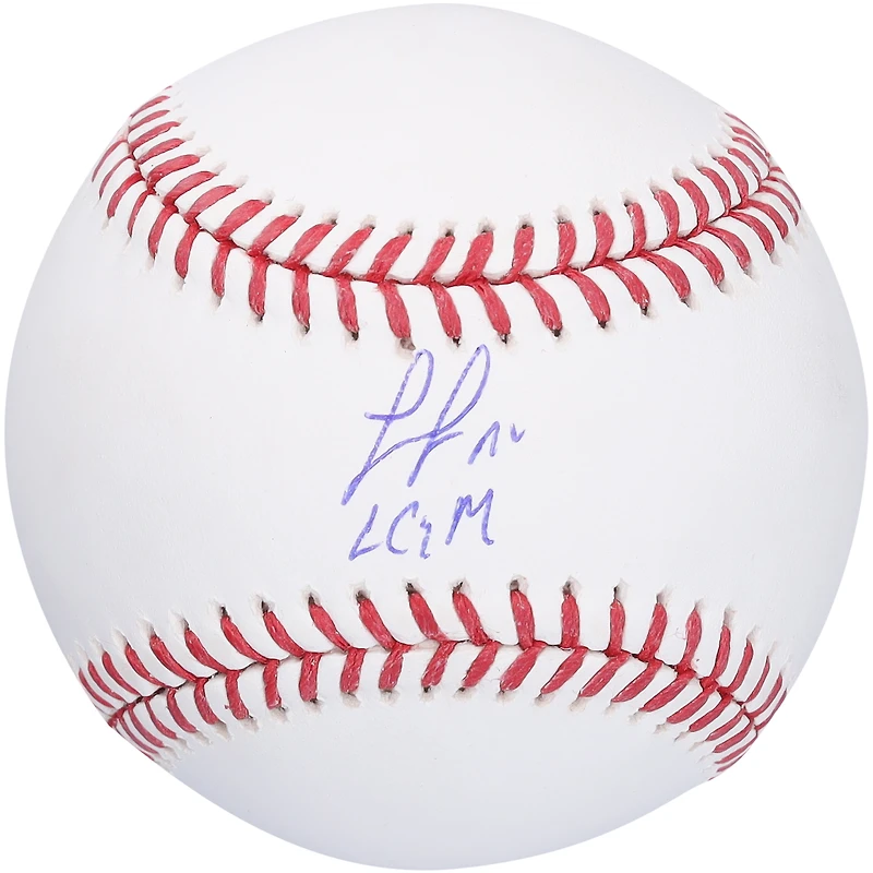Luisangel Acuña New York Mets Autographed Baseball with "LGM" Inscription 