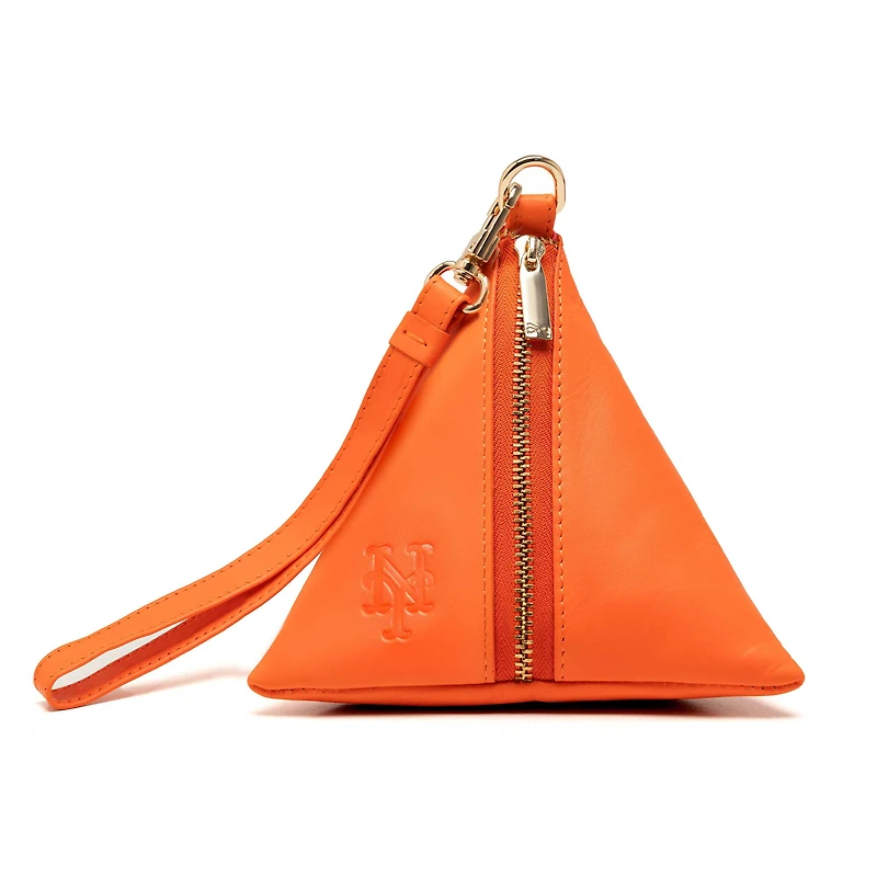 Lusso New York Mets Rhea Dumpling Wristlet