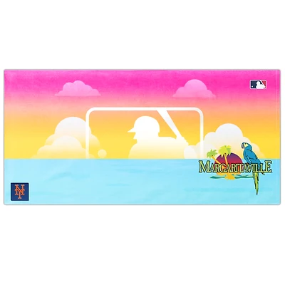 Serviette de plage de l'équipe des Mets de New York Margaritaville