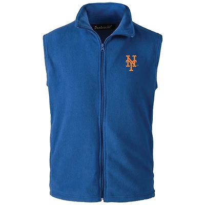 Gilet zippé Dunbrooke Royal New York Mets pour homme
