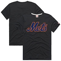 Men's Homage  Charcoal New York Mets Hyper Local Tri-Blend T-Shirt