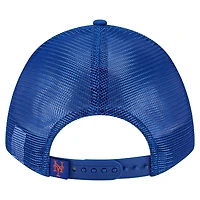Men's New Era  Royal New York Mets Minimalist 9FORTY A-Frame Adjustable Hat