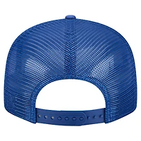 Men's New Era  Royal New York Mets Split Panel 9FIFTY Trucker Snapback