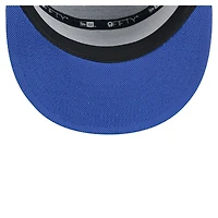 Casquette Snapback 9FIFTY Trucker à panneau fendu New Era Royal New York Mets pour homme