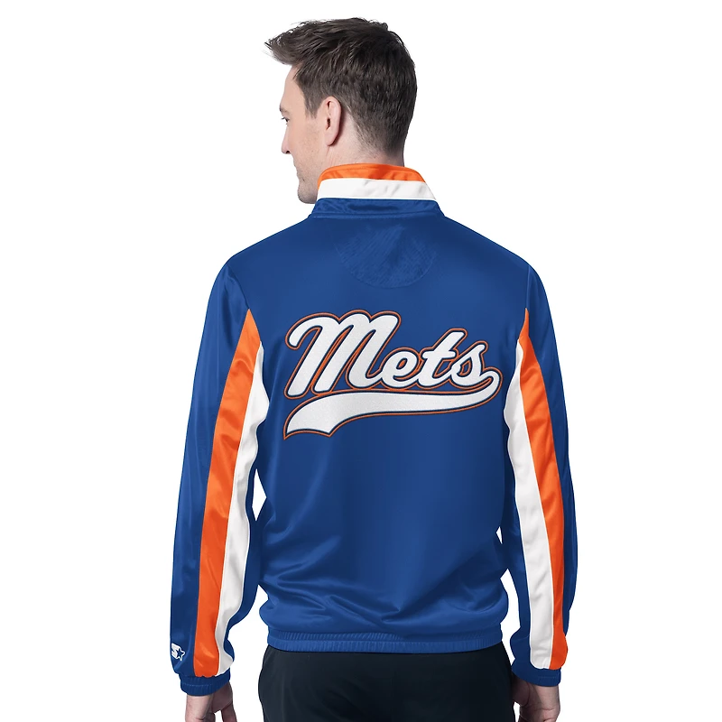 Men's Starter  Royal New York Mets Full-Snap Jacket