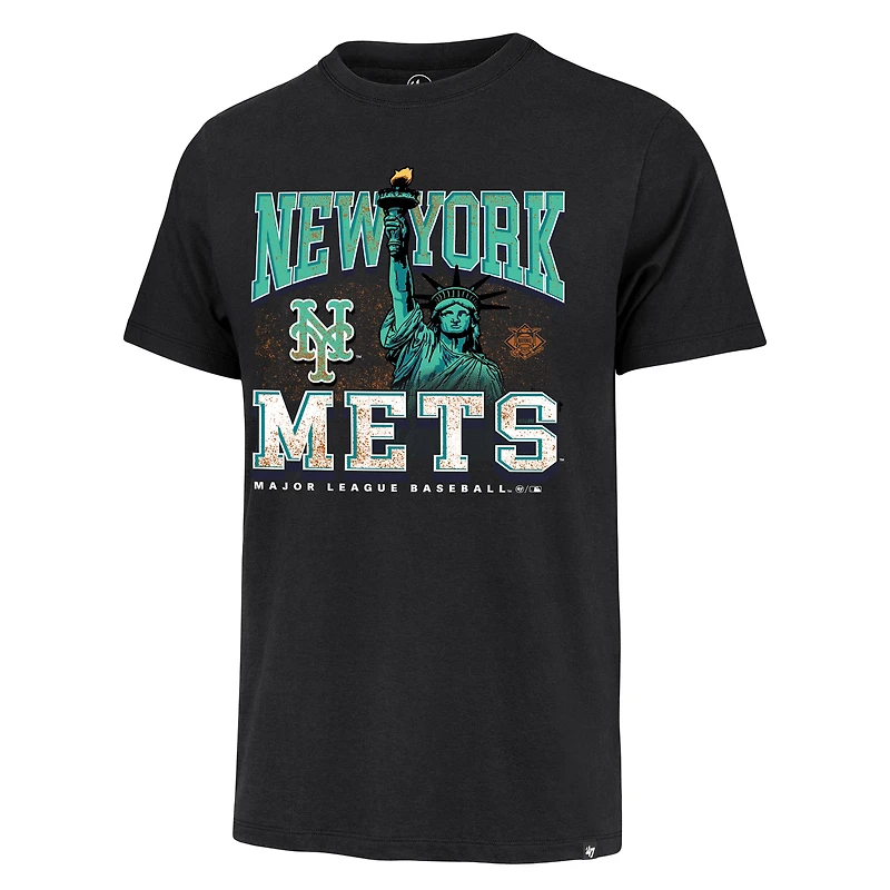 Men's '47 Cream New York Mets Regional Franklin T-Shirt