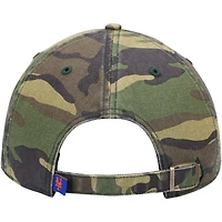 Men's '47 Camo New York Mets Team Clean Up Adjustable Hat
