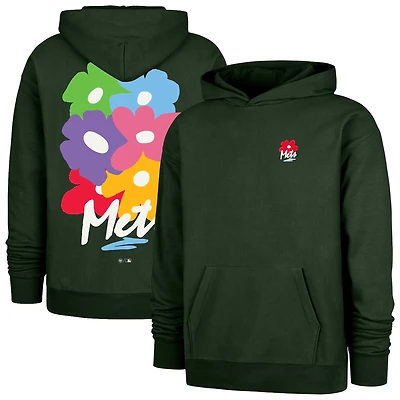 Men's '47 Dark Green New York Mets Gallery Foundation Hoodie