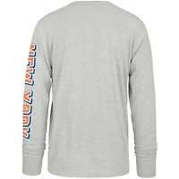 Men's '47 Gray New York Mets Fair Ball Franklin Long Sleeve T-Shirt