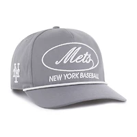 Men's '47 Gray New York Mets Foundational Hitch Adjustable Hat