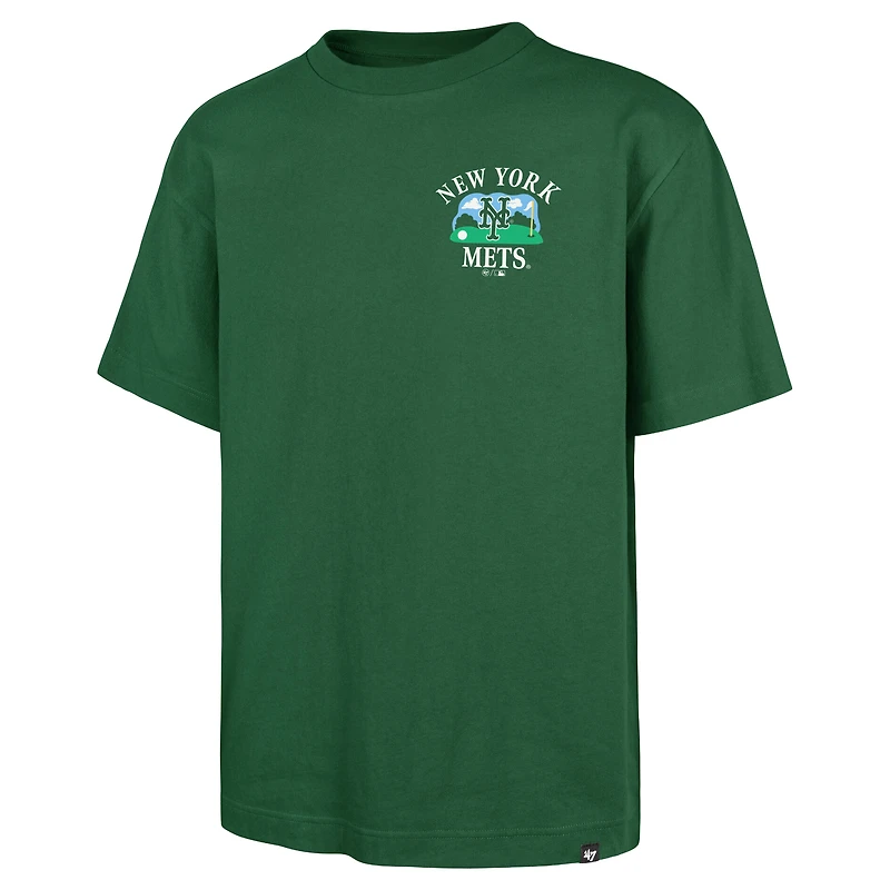 Men's '47  Green New York Mets Plackard Foundation T-Shirt