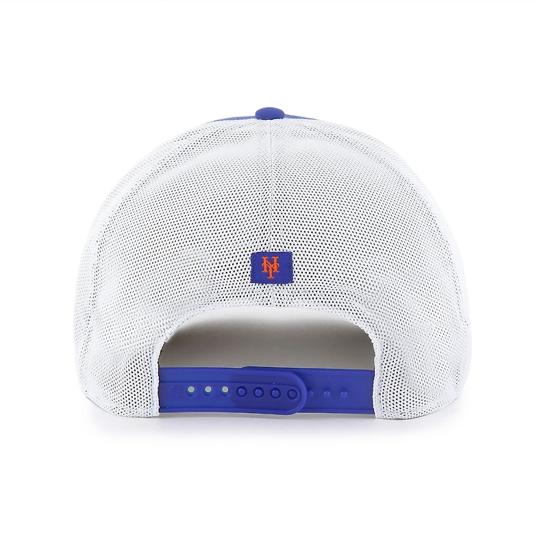 Men's '47 Royal New York Mets Brrr Downburst Mesh Hitch Adjustable Hat