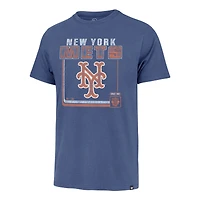 T-shirt '47 Royal New York Mets Cooperstown Collection Borderline Franklin pour homme