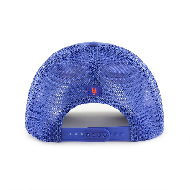 Men's '47 Royal New York Mets Garner Trucker Adjustable Hat