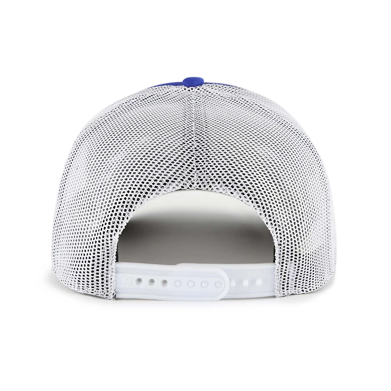 Men's '47 Royal New York Mets Meander Foam Trucker Snapback Hat