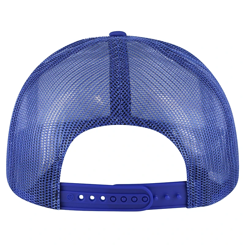 Men's '47 Royal New York Mets Retro Region Foam Trucker Adjustable Hat
