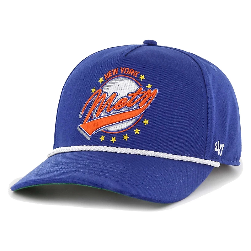 Casquette réglable Premier Hitch de la collection Wax Pack '47 Royal New York Mets pour hommes