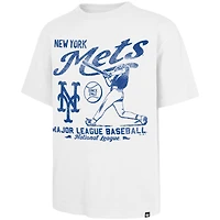 T-shirt blanc « 47 » pour homme, édition régionale des Mets de New York