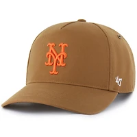 Casquette ajustable Carhartt x '47 marron New York Mets Hitch pour homme