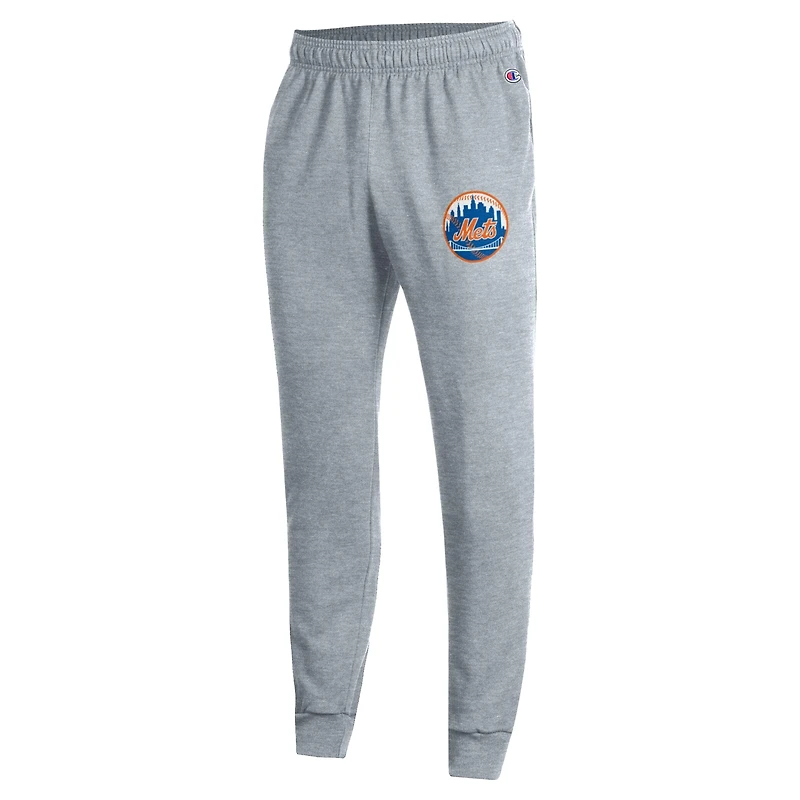 Men's Champion  Heather Gray New York Mets Powerblend Joggers