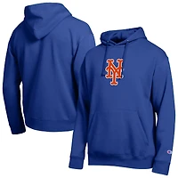 Sweat à capuche Champion Royal New York Mets All Star pour homme, logo brodé