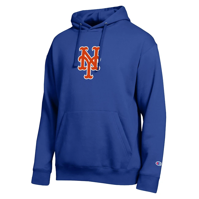 Men's Champion  Royal New York Mets All Star Embroidered Logo Hoodie