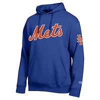 Men's Champion  Royal New York Mets All Star Wordmark Hoodie