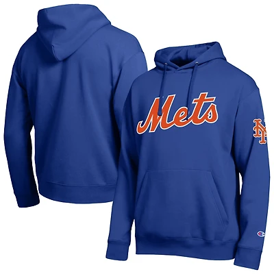 Sweat à capuche Champion Royal New York Mets All Star pour homme