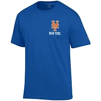Men's Champion  Royal New York Mets Jersey T-Shirt
