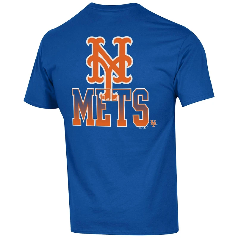 Men's Champion  Royal New York Mets Jersey T-Shirt