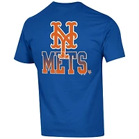 Men's Champion  Royal New York Mets Jersey T-Shirt