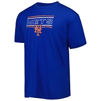 Men's Concepts Sport Royal/Orange New York Mets Badge Top & Pants Sleep Set