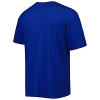 Men's Concepts Sport Royal/Orange New York Mets Badge Top & Pants Sleep Set