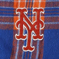 Men's Concepts Sport Royal/Orange New York Mets Badge Top & Pants Sleep Set