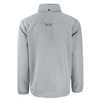 Men's Cutter & Buck Gray New York Mets Big Tall Charter Eco Knit Recycled Full-Zip Jacket