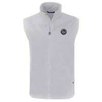 Gilet zippé entièrement recyclé pour homme, gris, Cutter & Buck, des New York Mets Charter