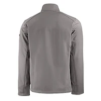 Veste zippée intégrale recyclée Evoke Eco Softshell des New York Mets pour homme, grise, Cutter & Buck