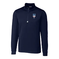 Veste à enfiler demi-zippée Traverse bleu marine pour homme, motif New York Mets Stars & Stripes