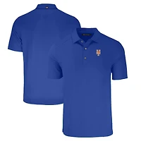 Men's Cutter & Buck Royal New York Mets Big Tall Forge Eco Stretch Recycled Polo