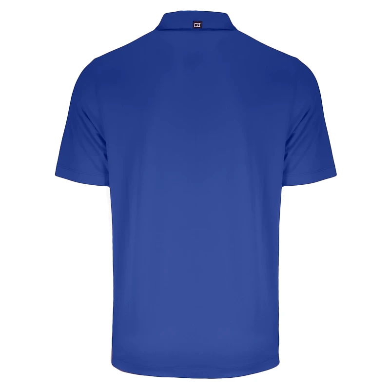 Men's Cutter & Buck Royal New York Mets Big Tall Forge Eco Stretch Recycled Polo